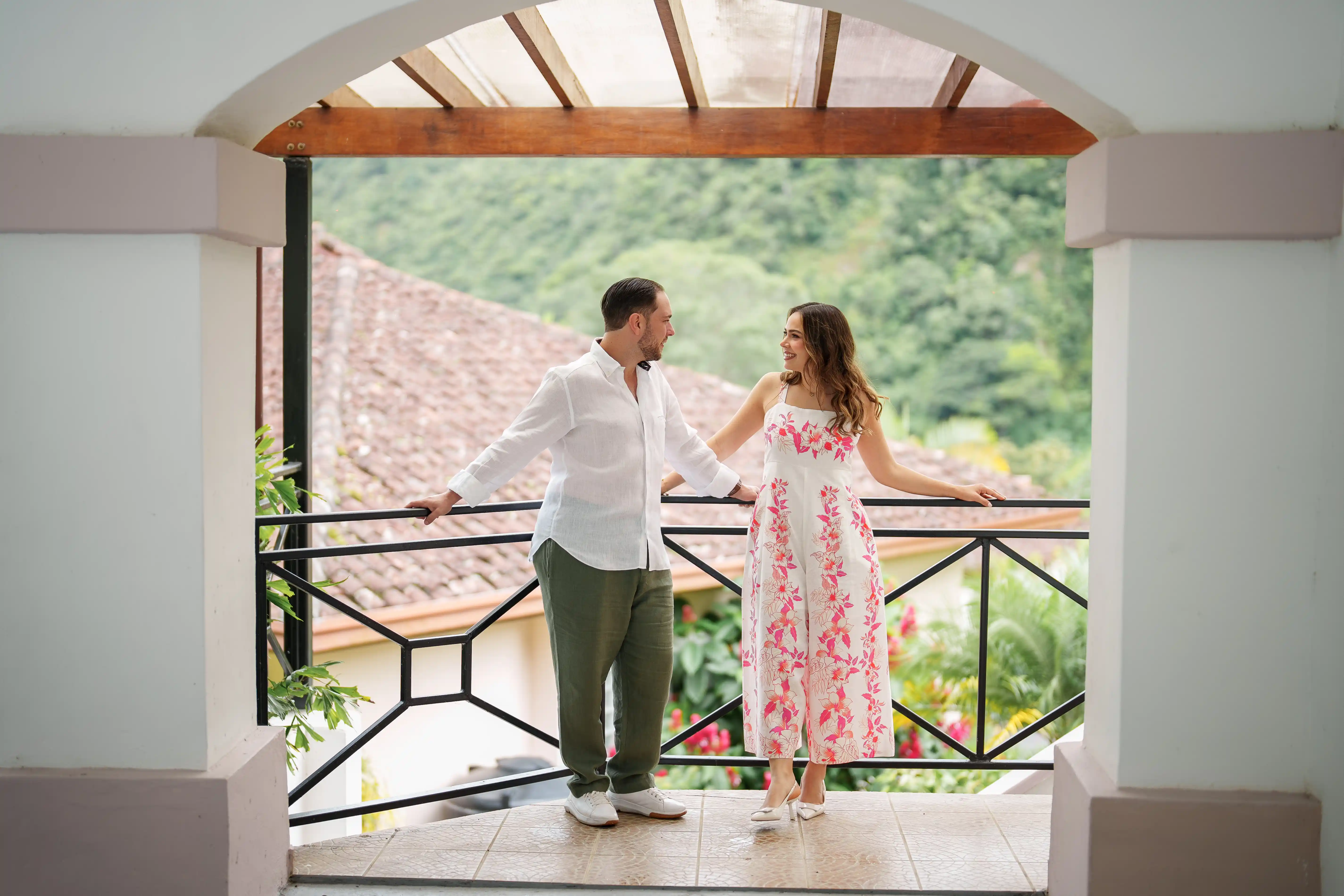 Alejandro y Mariel en su boda en The Buenaventura Resort